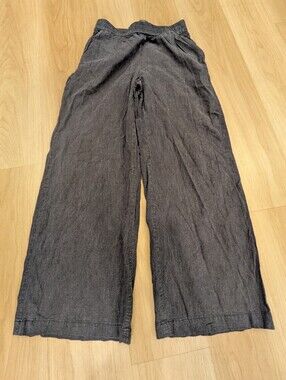 Marine Layer Dark Blue Hemp Blend Pants Size S